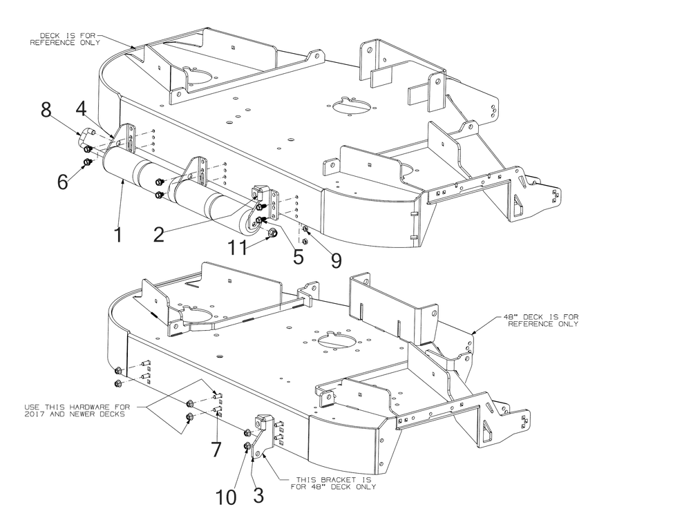 Replacement Parts Diagram and Parts List for 59A30052150 (PRO)(2018) Cub Cadet Lawn Tractor